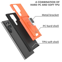 Load image into Gallery viewer, Samsung Galaxy S22 Ultra Case with Metal Ring - Card Series