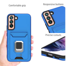 Load image into Gallery viewer, Samsung Galaxy S22 Plus Case with Metal Ring - Card Series