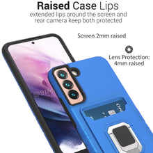 Load image into Gallery viewer, Samsung Galaxy S22 Plus Case with Metal Ring - Card Series
