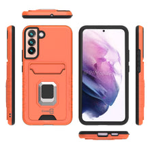 Load image into Gallery viewer, Samsung Galaxy S22 Case with Metal Ring - Card Series