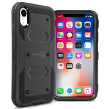 Load image into Gallery viewer, iPhone XR Case - Heavy Duty Shockproof Phone Cover - Tank Series