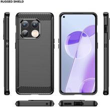 Load image into Gallery viewer, OnePlus 10 Pro Slim Soft Flexible Carbon Fiber Brush Metal Style TPU Case