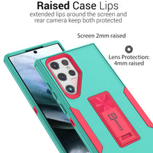 Load image into Gallery viewer, Samsung Galaxy S22 Ultra Case with Magnetic Kickstand