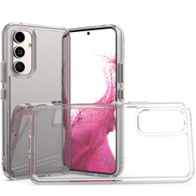 Load image into Gallery viewer, Samsung Galaxy A54 5G Clear Hybrid Slim Hard Back TPU Case Chrome Buttons