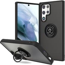 Load image into Gallery viewer, Samsung Galaxy S22 Ultra Case - Clear Tinted Metal Ring Phone Cover - Dynamic Series