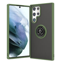 Load image into Gallery viewer, Samsung Galaxy S22 Ultra Case - Clear Tinted Metal Ring Phone Cover - Dynamic Series