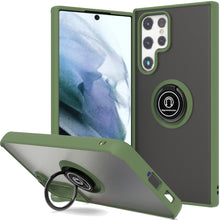 Load image into Gallery viewer, Samsung Galaxy S22 Ultra Case - Clear Tinted Metal Ring Phone Cover - Dynamic Series