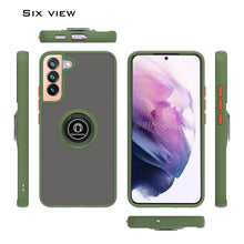 Load image into Gallery viewer, Samsung Galaxy S22 Plus Case - Clear Tinted Metal Ring Phone Cover - Dynamic Series