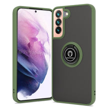 Load image into Gallery viewer, Samsung Galaxy S22 Plus Case - Clear Tinted Metal Ring Phone Cover - Dynamic Series
