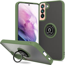 Load image into Gallery viewer, Samsung Galaxy S22 Plus Case - Clear Tinted Metal Ring Phone Cover - Dynamic Series