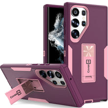 Load image into Gallery viewer, Samsung Galaxy S23 Ultra Case Heavy Duty Rugged Phone Cover w/ Kickstand