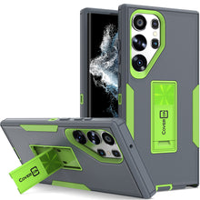 Load image into Gallery viewer, Samsung Galaxy S23 Ultra Case Heavy Duty Rugged Phone Cover w/ Kickstand