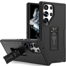 Load image into Gallery viewer, Samsung Galaxy S23 Ultra Case Heavy Duty Rugged Phone Cover w/ Kickstand