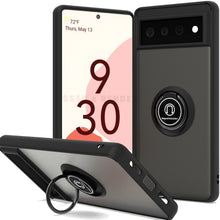 Load image into Gallery viewer, Google Pixel 6 Case - Clear Tinted Metal Ring Phone Cover - Dynamic Series