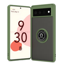 Load image into Gallery viewer, Google Pixel 6 Case - Clear Tinted Metal Ring Phone Cover - Dynamic Series
