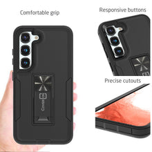 Load image into Gallery viewer, Samsung Galaxy S23+ Plus Case Heavy Duty Rugged Phone Cover w/ Kickstand