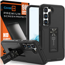 Load image into Gallery viewer, Samsung Galaxy S23+ Plus Case Heavy Duty Rugged Phone Cover w/ Kickstand