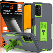 Load image into Gallery viewer, Samsung Galaxy A04 Case Heavy Duty Rugged Phone Cover w/ Kickstand