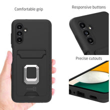 Load image into Gallery viewer, Samsung Galaxy A04S / Galaxy A13 5G Credit Card Holder Phone Case w/ Ring