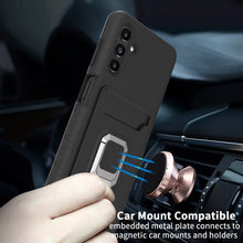 Load image into Gallery viewer, Samsung Galaxy A04S / Galaxy A13 5G Credit Card Holder Phone Case w/ Ring