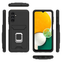 Load image into Gallery viewer, Samsung Galaxy A04S / Galaxy A13 5G Credit Card Holder Phone Case w/ Ring