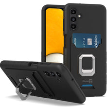 Load image into Gallery viewer, Samsung Galaxy A04S / Galaxy A13 5G Credit Card Holder Phone Case w/ Ring