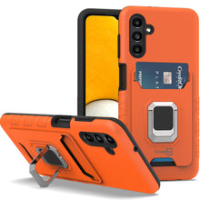 Load image into Gallery viewer, Samsung Galaxy A04S / Galaxy A13 5G Credit Card Holder Phone Case w/ Ring