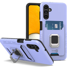 Load image into Gallery viewer, Samsung Galaxy A04S / Galaxy A13 5G Credit Card Holder Phone Case w/ Ring