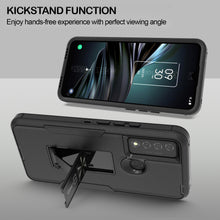 Load image into Gallery viewer, TCL 20 XE Case Heavy Duty Phone Cover with Kickstand