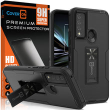 Load image into Gallery viewer, TCL 20 XE Case Heavy Duty Phone Cover with Kickstand