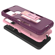 Load image into Gallery viewer, TCL 20 XE Case Heavy Duty Phone Cover with Kickstand