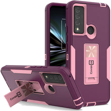 Load image into Gallery viewer, TCL 20 XE Case Heavy Duty Phone Cover with Kickstand