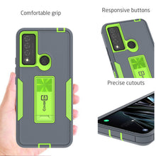 Load image into Gallery viewer, TCL 20 XE Case Heavy Duty Phone Cover with Kickstand