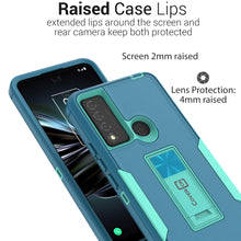 Load image into Gallery viewer, TCL 20 XE Case Heavy Duty Phone Cover with Kickstand