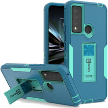 Load image into Gallery viewer, TCL 20 XE Case Heavy Duty Phone Cover with Kickstand