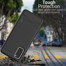 Load image into Gallery viewer, Samsung Galaxy S20 Case with Card Holder - SecureCard Series