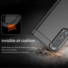 Load image into Gallery viewer, Sony Xperia 1 III Slim Soft Flexible Carbon Fiber Brush Metal Style TPU Case