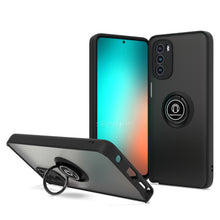 Load image into Gallery viewer, Motorola Moto G Stylus 2022 Case - Clear Tinted Metal Ring Phone Cover - Dynamic Series