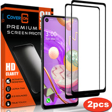 Load image into Gallery viewer, LG Q70 Tempered Glass Screen Protector - InvisiGuard Series (1-3 Piece)