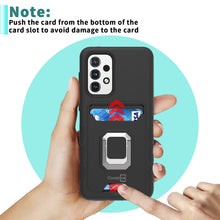 Load image into Gallery viewer, Samsung Galaxy A33 5G Case with Metal Ring - Card Series