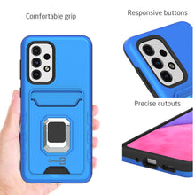 Load image into Gallery viewer, Samsung Galaxy A33 5G Case with Metal Ring - Card Series