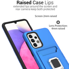 Load image into Gallery viewer, Samsung Galaxy A33 5G Case with Metal Ring - Card Series