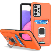 Load image into Gallery viewer, Samsung Galaxy A33 5G Case with Metal Ring - Card Series