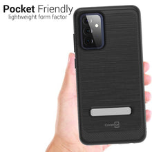 Load image into Gallery viewer, Samsung Galaxy A72 Case - Metal Kickstand Hybrid Phone Cover - SleekStand Series