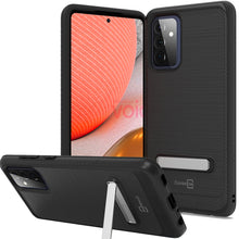 Load image into Gallery viewer, Samsung Galaxy A72 Case - Metal Kickstand Hybrid Phone Cover - SleekStand Series