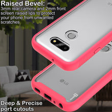 Load image into Gallery viewer, LG Tribute Monarch / Risio 4 / K8x Case - Heavy Duty Shockproof Clear Phone Cover - EOS Series