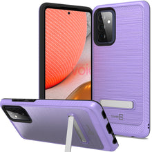 Load image into Gallery viewer, Samsung Galaxy A72 Case - Metal Kickstand Hybrid Phone Cover - SleekStand Series