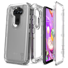 Load image into Gallery viewer, LG Phoenix 5 / Fortune 3 Clear Case - Full Body Tough Military Grade Shockproof Phone Cover