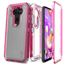 Load image into Gallery viewer, LG Tribute Monarch / Risio 4 / K8x Clear Case - Full Body Tough Military Grade Shockproof Phone Cover