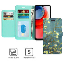 Load image into Gallery viewer, Motorola Moto G Play 2021 Wallet Case - RFID Blocking Leather Folio Phone Pouch - CarryALL Series